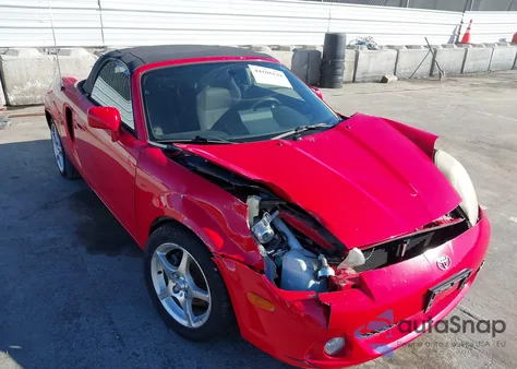 2003 Toyota Mr2 Spyder from USA, damaged, VIN JTDFR320130065698